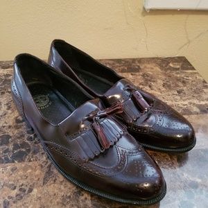 Florsheim Loafers- Burgundy 10 Wide